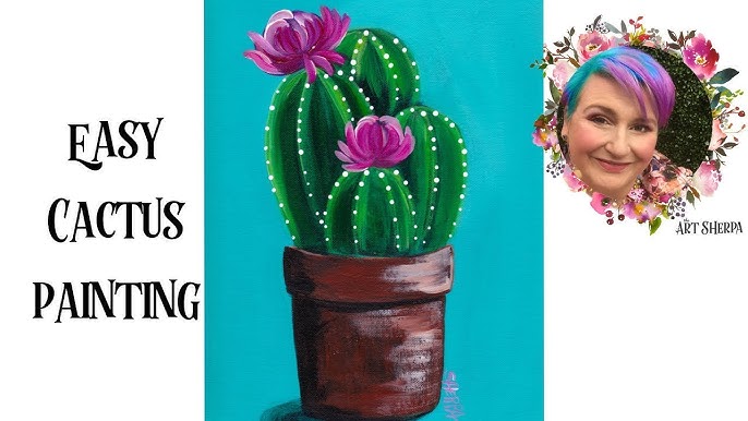 Featured image of post Cactus Paintings Acrylic