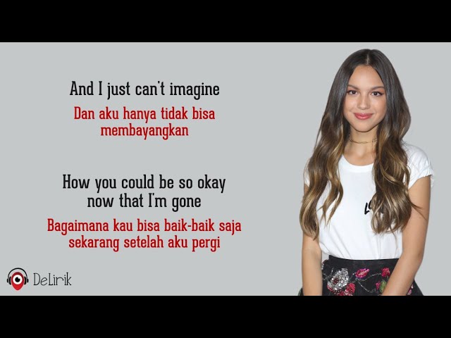 Drivers License - Olivia Rodrigo (Lirik Lagu Terjemahan) - TikTok Galau class=