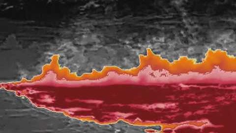 Fire Monitoring with UAV / Drones and Thermal Cameras