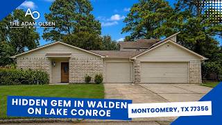 FOR SALE | Hidden Gem in Walden on Lake Conroe | 2103 Hawthorne Drive, Montgomery, TX 77356