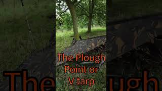 Quick and easy tarp set up _ The Plough Point #Poncho Camping