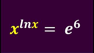 Full Natural Logarithmic And Exponential Equation | This Looks Like an Impossible Exponential Equation News