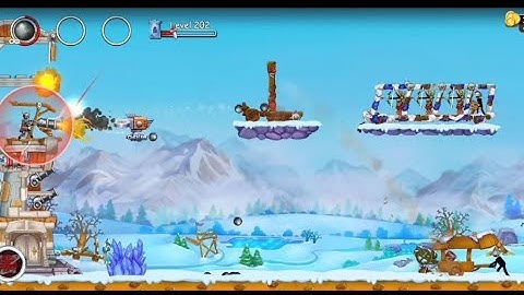 The Catapult 2 | Level 202 play with new cannon | Android games play | Gaming Videos 