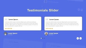 How to Make Responsive Testimonial Slider in HTML CSS & JavaScript | Owl-Carousel Slider