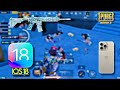 IOS 18 PUBG Test on IPhone 15 Pro Max - New Gaming Mode in IPhone - Lag or Not? #pubgmobile