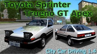 City Car Driving 1.4 - Toyota Sprinter Trueno Gt Apex Ae86 Cruise G27 Download