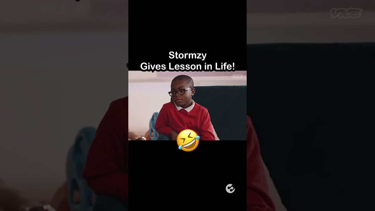 🤣Stormzy gives life lesson!?