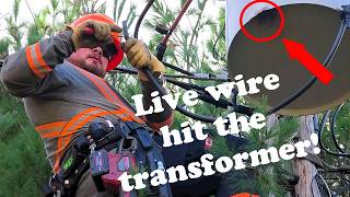 видео: Расплавленные провода на трансформаторе картинка: Расплавленные провода на трансформаторе