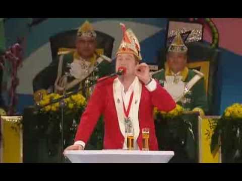 Ne Präsident alias Volker Weininger - Auftritt Karneval Köln 2014