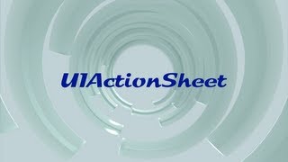 Uiactionsheet Erzeugen Xcode, Iphone, Ipad, Objective-C