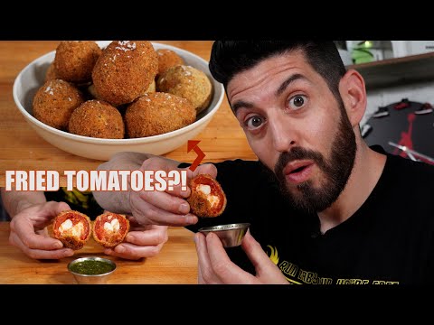 Deep Fried Stuffed Tomatoes!