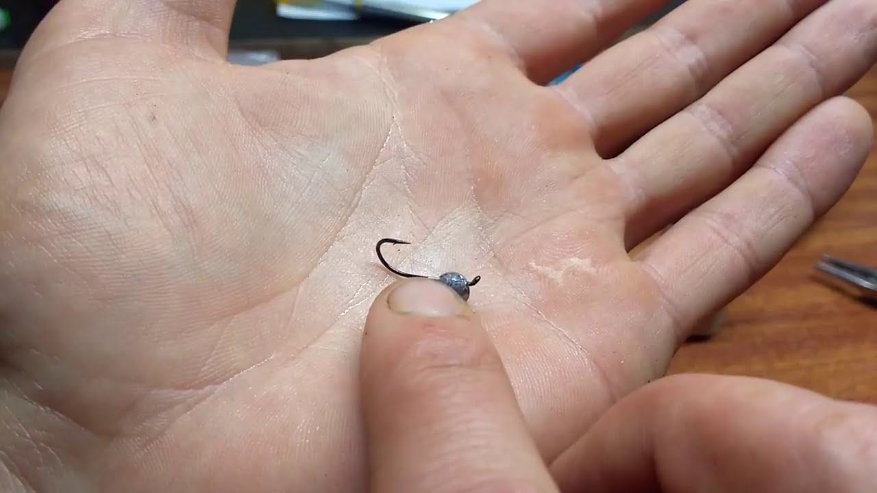 Свинцева літня мормишка без коронки своїми руками