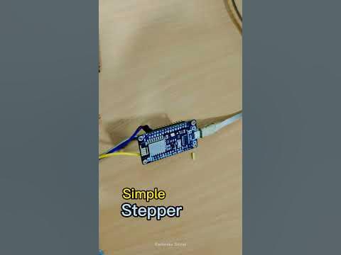 Simple Stepper Motor Program Example. Circuit Diagram