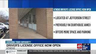 Need a license before Christmas New Athens ALEA office now open on Jefferson Street