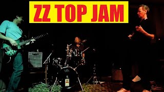 ZZ Top Jam! Power trio flashback! (A bar so dark they don't even know our names)