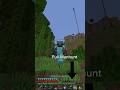 There’s no way I survived this in Minecraft Manhunt…