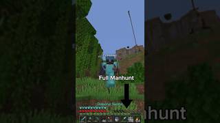 There’s no way I survived this in Minecraft Manhunt…
