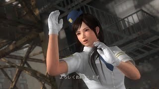 13-3Doa5Lr Fighting As Kokoro In A Police Costume Against Marie