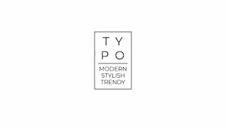 Elegant Black & White Typo After Effects Templates