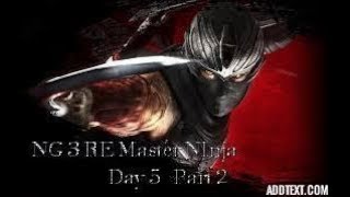 Lets Play Ninja Gaiden 3 RE Master Ninja Day 5 Part 2