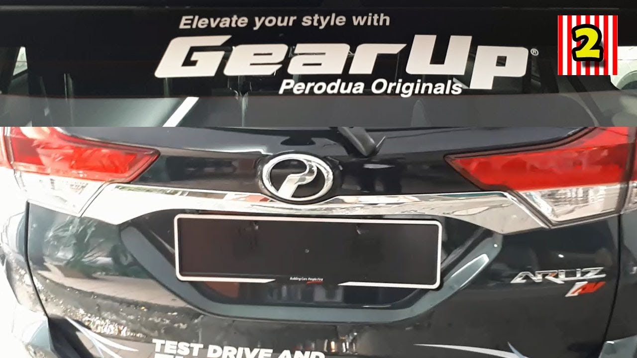 Perodua Aruz 1.5 AV Advanced with GearUp Accessories - YouTube