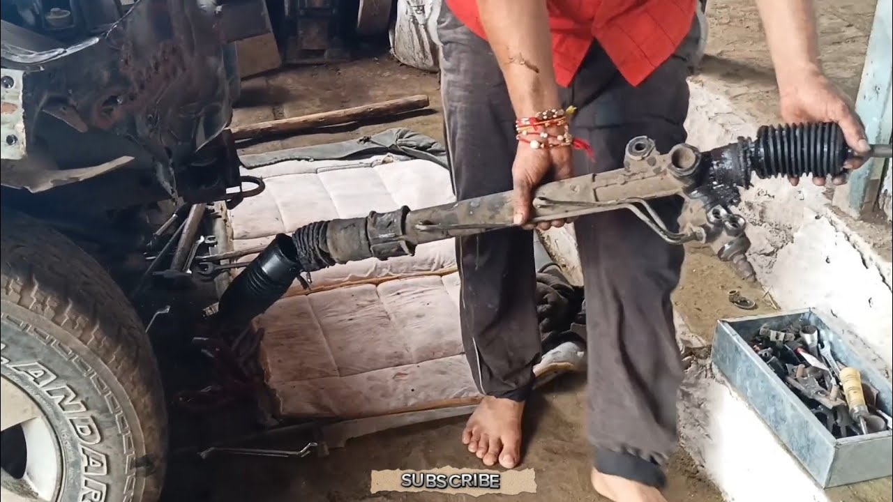 Scorpio power steering repair Old Scorpio power steering rack YouTube