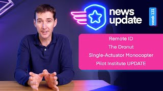 Drone News Remote Id Gps Update, The Dronut, The Single Actuator Monocopter, And Black Friday