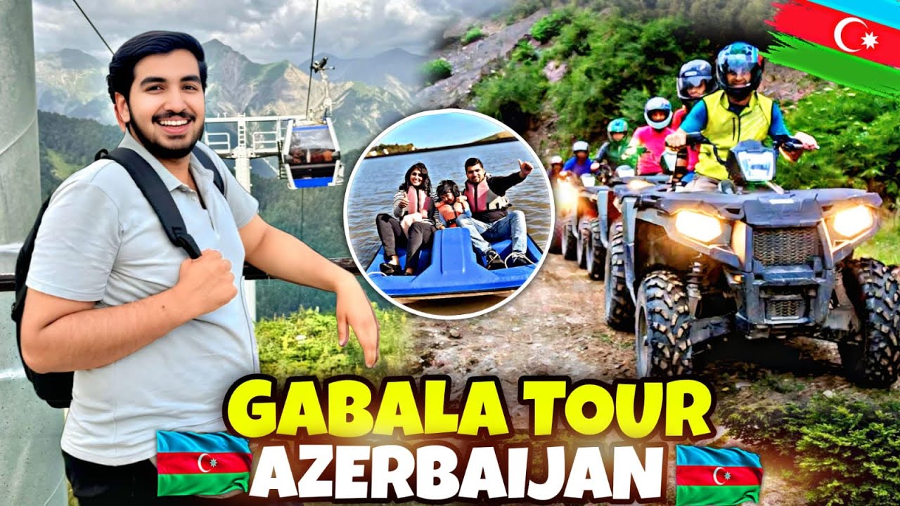Gabala Azerbaijan Tour From Baku | Juma Mosque, Nohur Lake & Gabala Waterfalls 🇦🇿