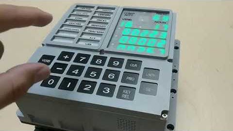 Demo of the Open DSKY - bflores Modified