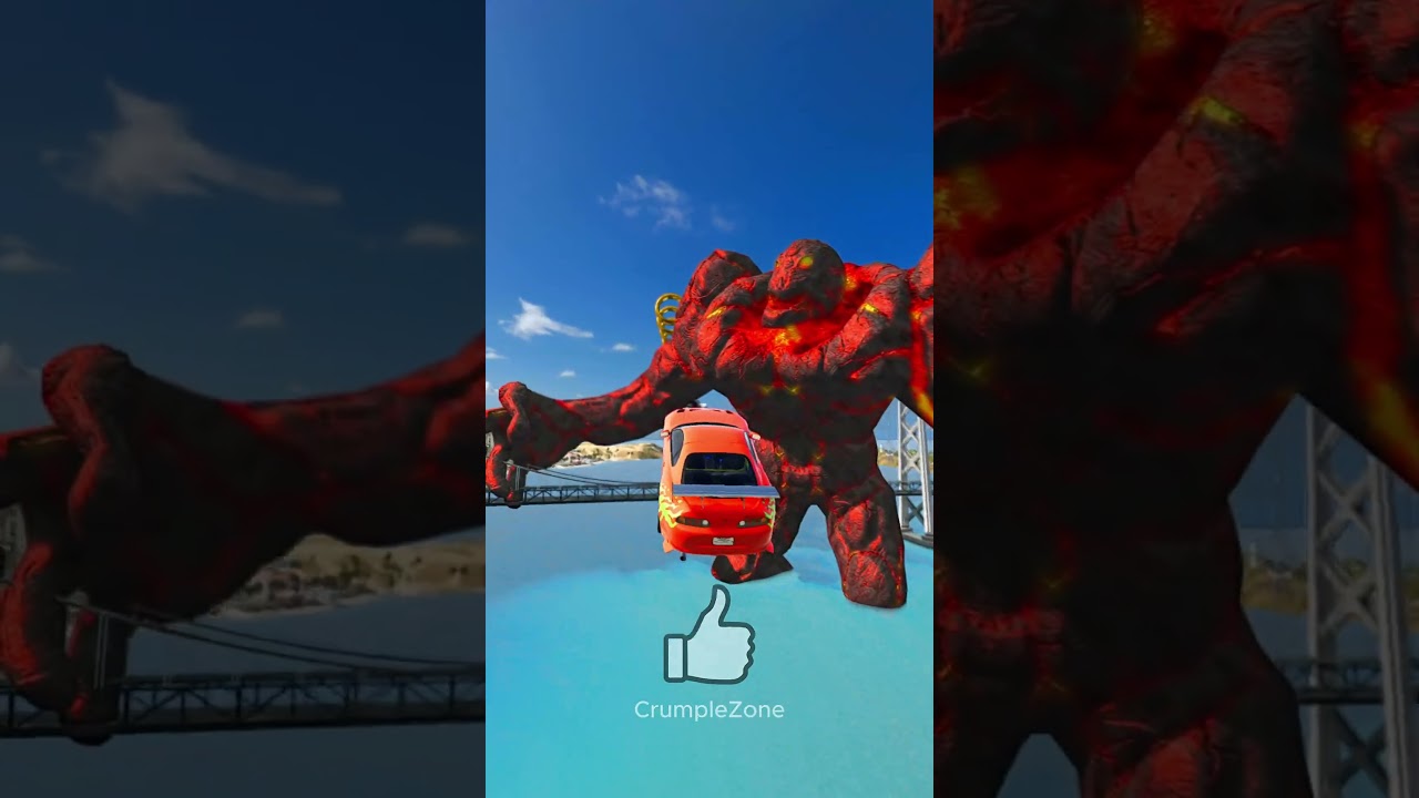 One Try | Supra vs Lava Titan & Ring #toyota #supra #automobile #nobatidao
