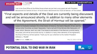Potential deal to end war in Iran