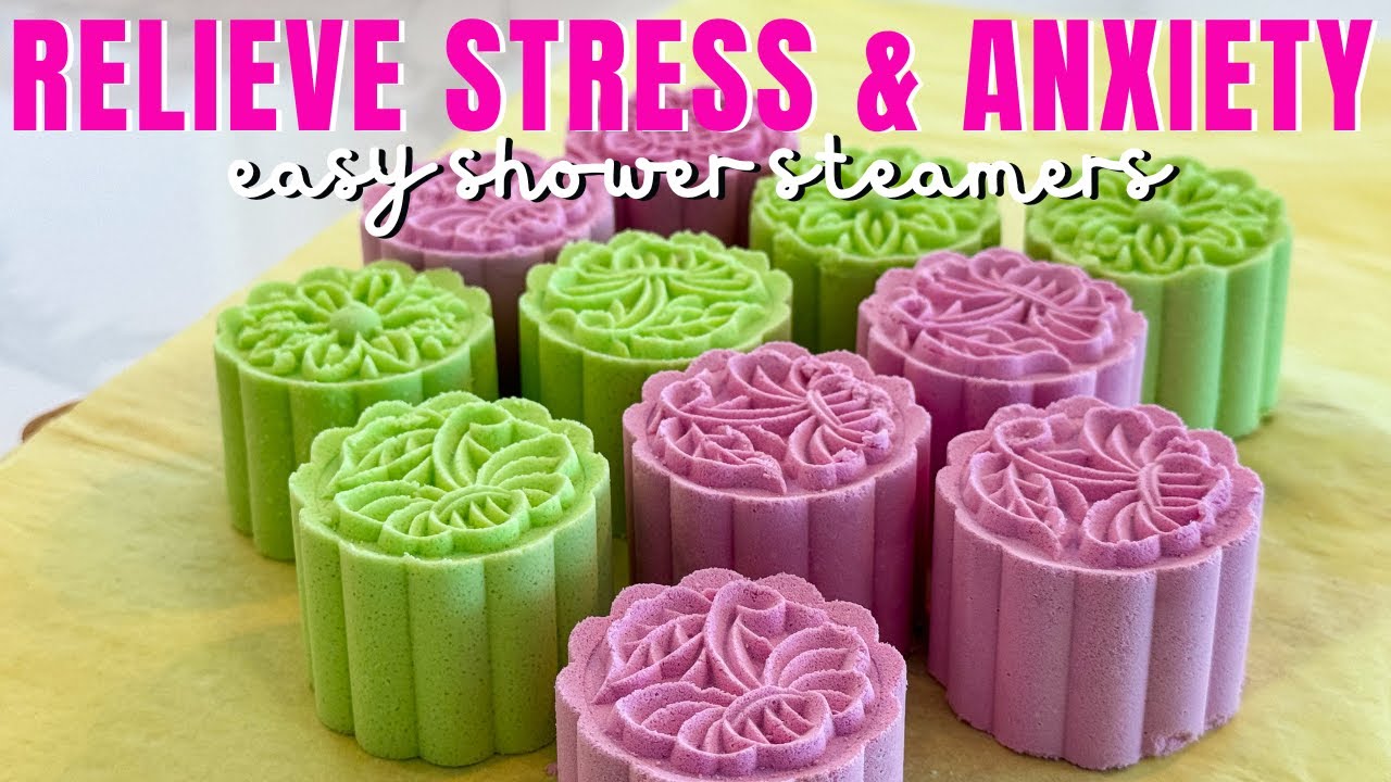 Shower Steamers DIY RELAXING ESSENTIAL OIL Blend RELIEVE STRESS