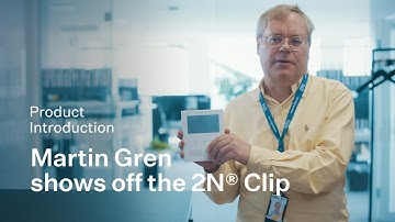 Martin Gren loves the 2N Clip indoor station 👌