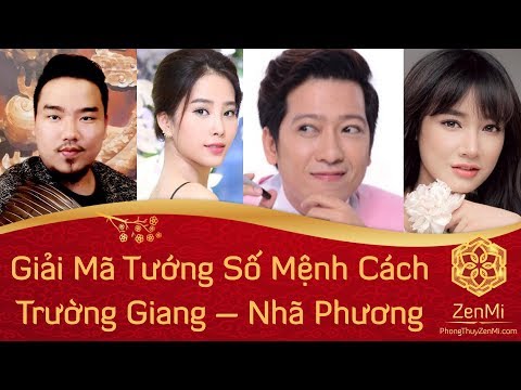 Video ☯️ Học Xem Tướng Mệnh - Trường Giang Nhã Phương | Ứng... - YouTube