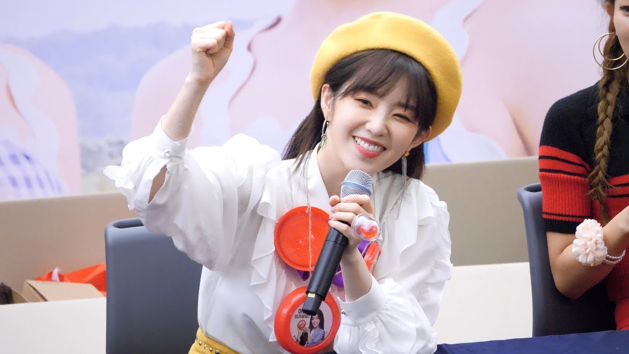 190901 촬금을 풀어버리는 아이린 ㅋㅋ IRENE 레드벨벳 (Red Velvet)  4K 직캠 Fancam (코엑스팬사인회) by Mera