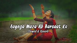 Aayega Maza Ab Barsaat Ka - Andaaz { slowed & lofi }