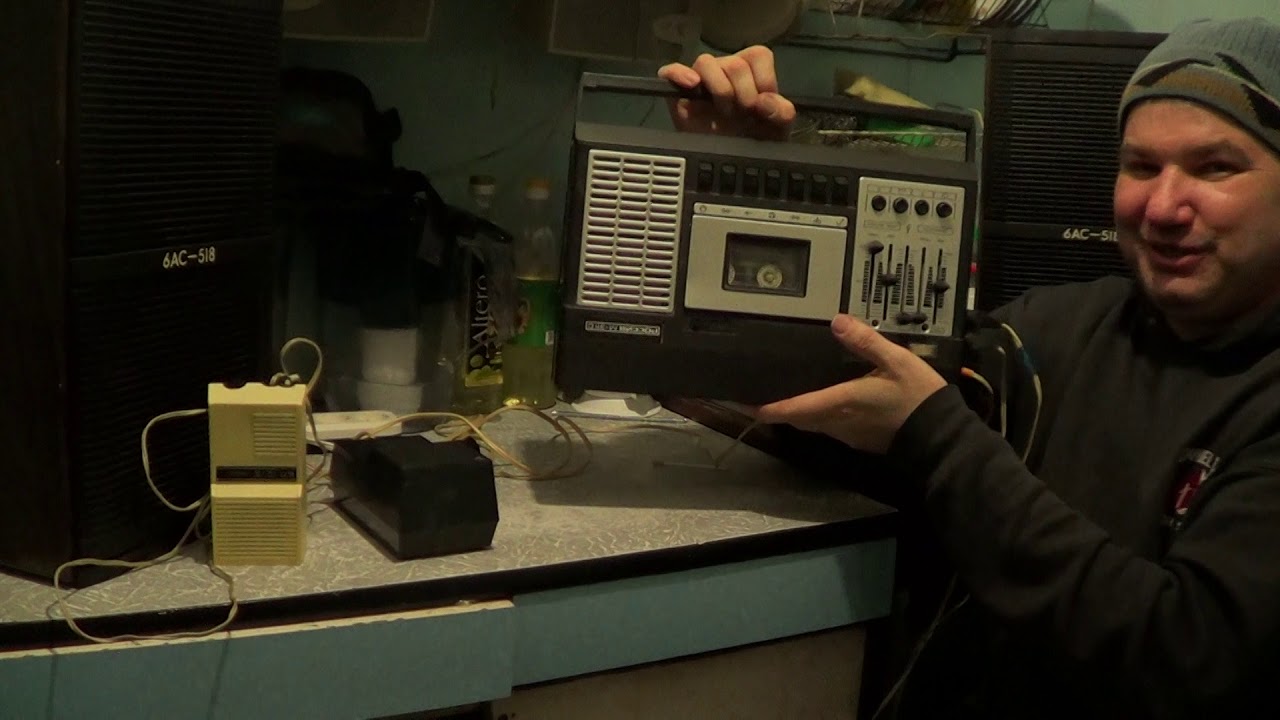 Тестирование магнитофона Весна 211 и Россия 311с.стерео. - YouTube