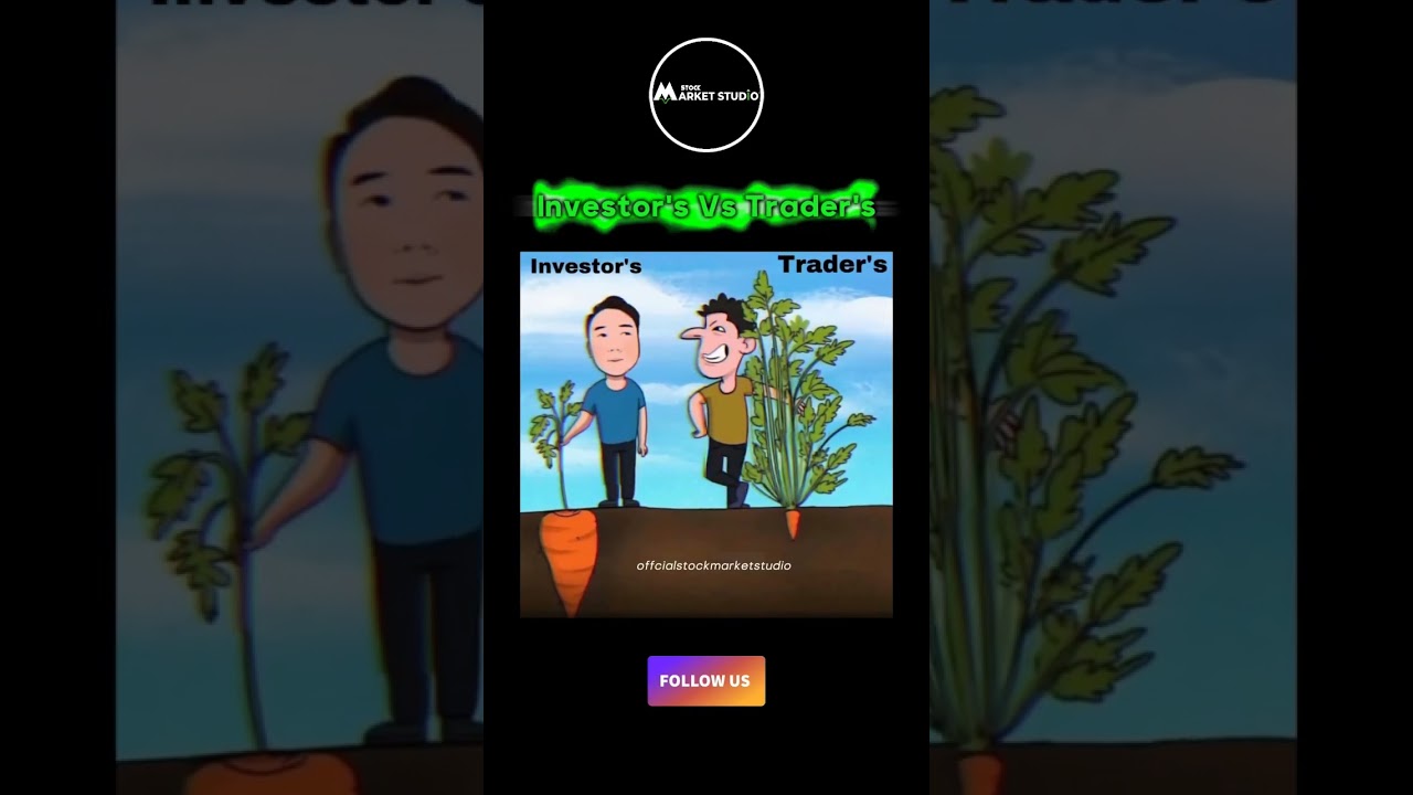 INVESTOR VS TRADER 📈 .Check Comment Box For Udemy Course Link 