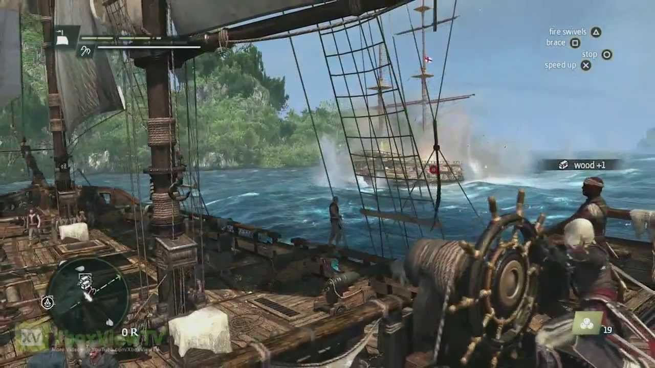 Assassins Creed 4 Black Flag | 14 Minutes Caribbean Open-World Gameplay  [EN] (2013) | HD - YouTube