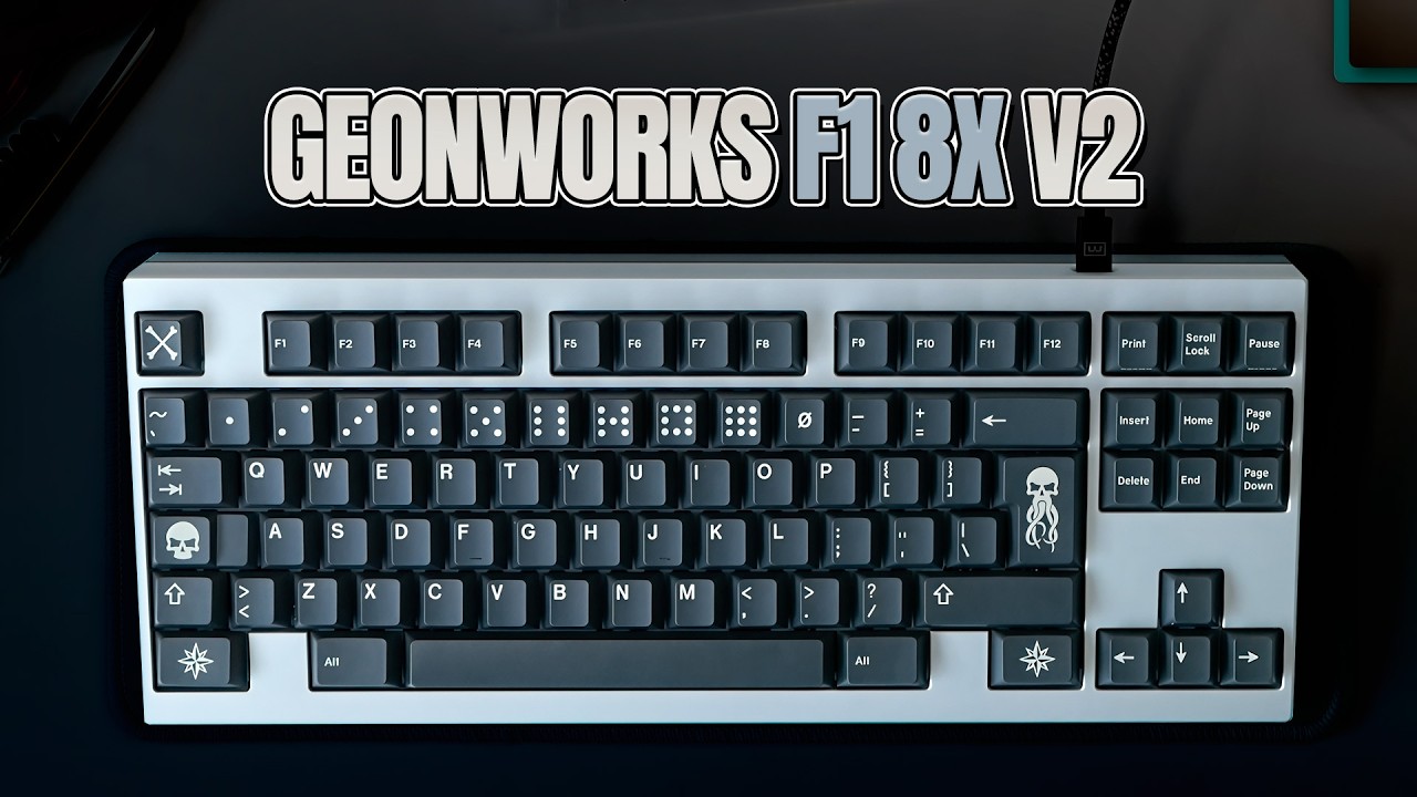 Building an INSANE KEYBOARD - Build stream Geonworks F1-8X V2