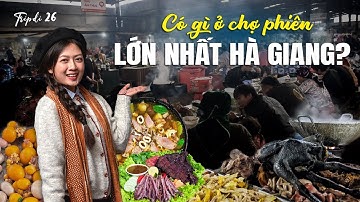 Có gì trong chợ phiên lớn nhất Hà Giang? - Chợ Mèo Vạc | Tripdi 26