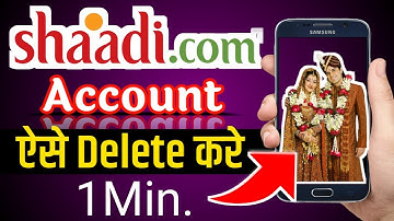 Delete shaadi.com account permanently | deactive shaadi id | profile delete | shadi.com