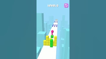 Perfect Cube Runner || Winning Level 8 || Full Gameplay