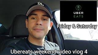 Ubereats weekend vlog 4 (3/5 - 3/6)