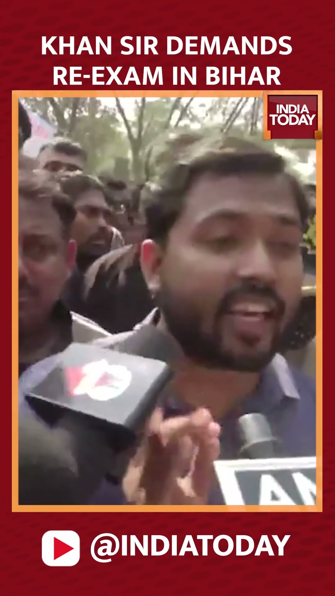 YouTuber Khan Sir Demands Re-Examination Of BPSC | Bihar Students Protest Against Government