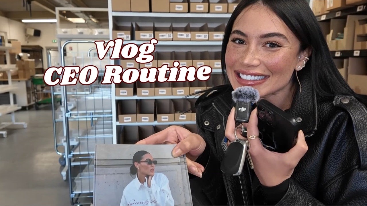 VLOG : CEO routine, coffee shop & ma vie d’entrepreneuse ✨☕️