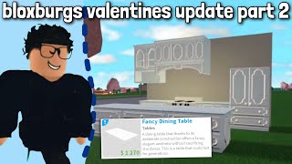 bloxburgs PART 2 to the 2026 VALENTINES update is here!