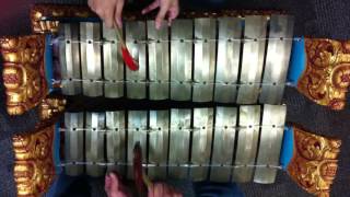 Selisir - Part 3 (thingy-thingy) - Gangsa (slow)