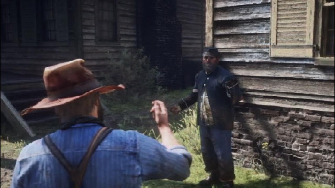 RDR 2 - Mickey Annoys Arthur