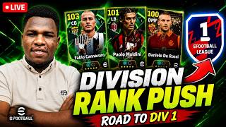 ROAD TO DIV 1 🔥 eFootball Live Division Rank Push Gameplay